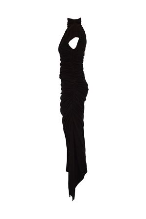 Long black viscose dress FRANCESCO MURANO | 551T04999